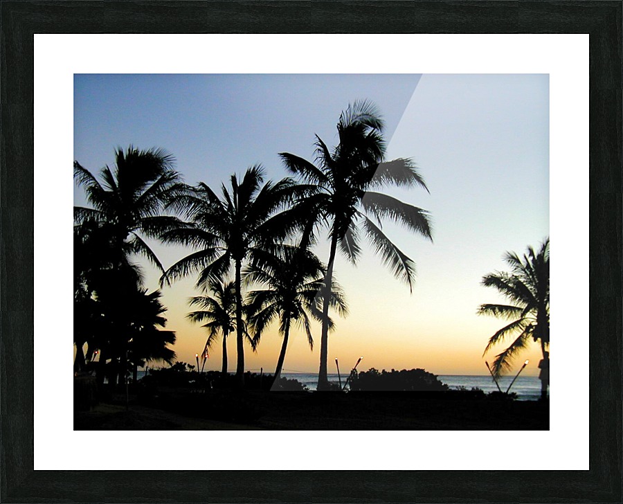 Sunset37 Picture Frame print