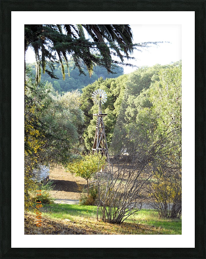 Windmill1 Picture Frame print