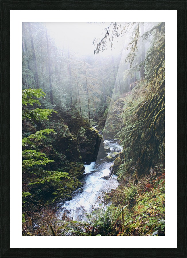 River Picture Frame print