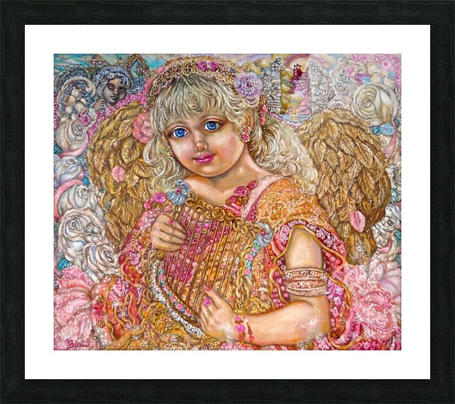 Yumi Sugai. An angel of the herb. Picture Frame print