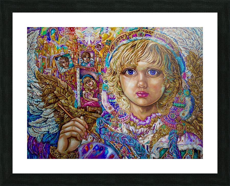Yumi SugaiArchangel Johiel. Picture Frame print