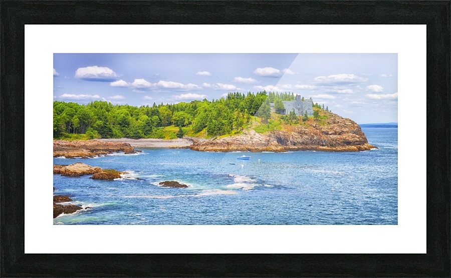 Acadia Bay  Framed Print Print