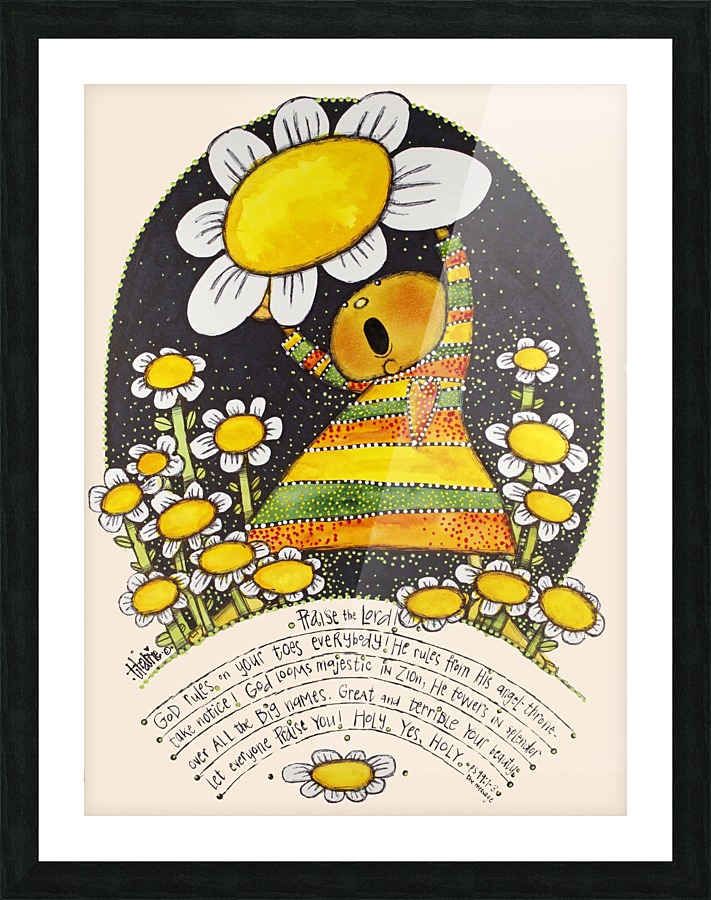 Praise Creatures 138 Picture Frame print