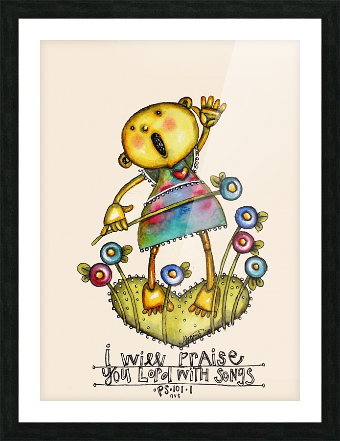 Praise Creatures 011 Picture Frame print