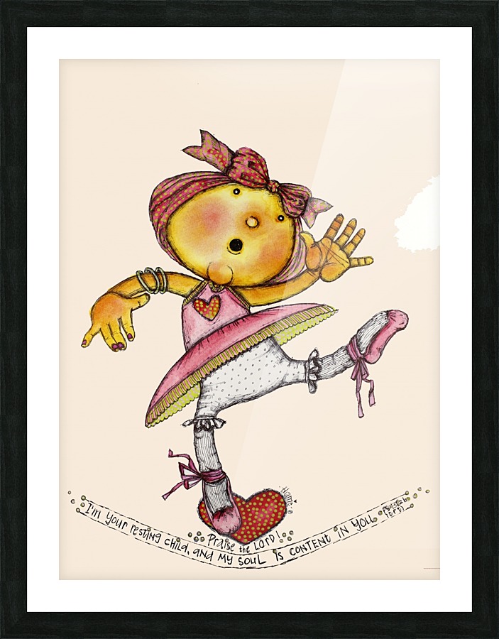 Praise Creatures 120 Picture Frame print