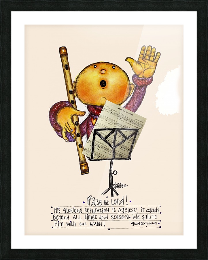 Praise Creatures 116 Picture Frame print