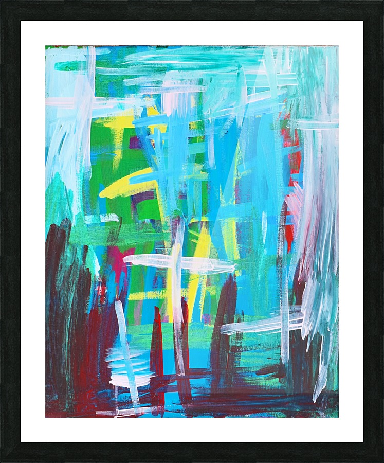 Sky Break. Katie J Picture Frame print