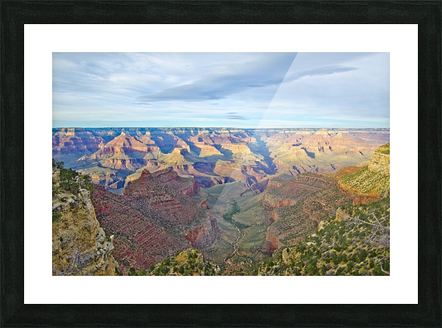 The Grand Canyon Juvelyn Green Canvas