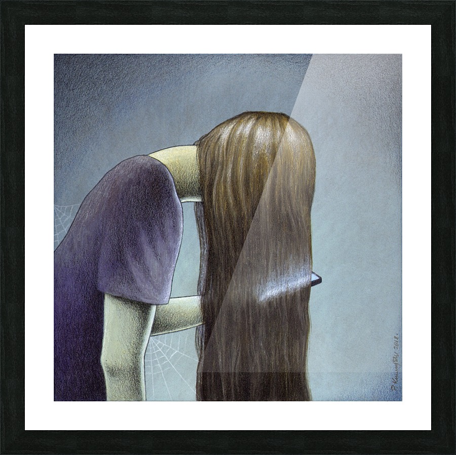 hair Picture Frame print