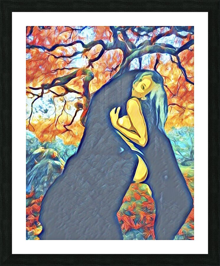 SHE THE FOREST SPIRIT Picture Frame print