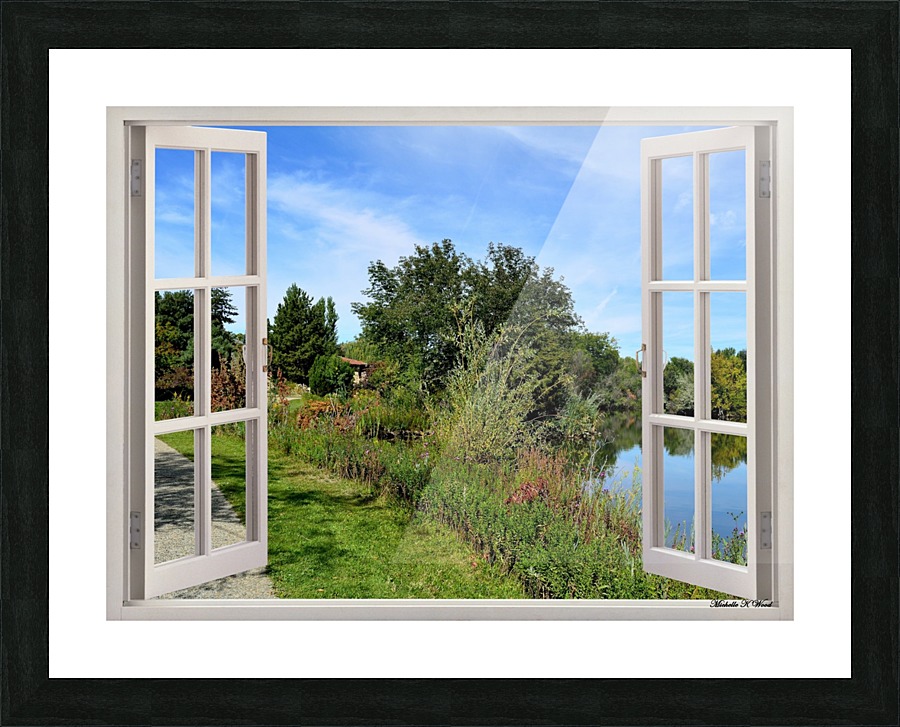 Lets Walk in the Park Picture Frame print