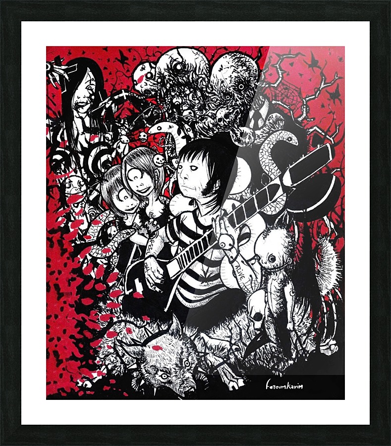 Dancing Days  Picture Frame print