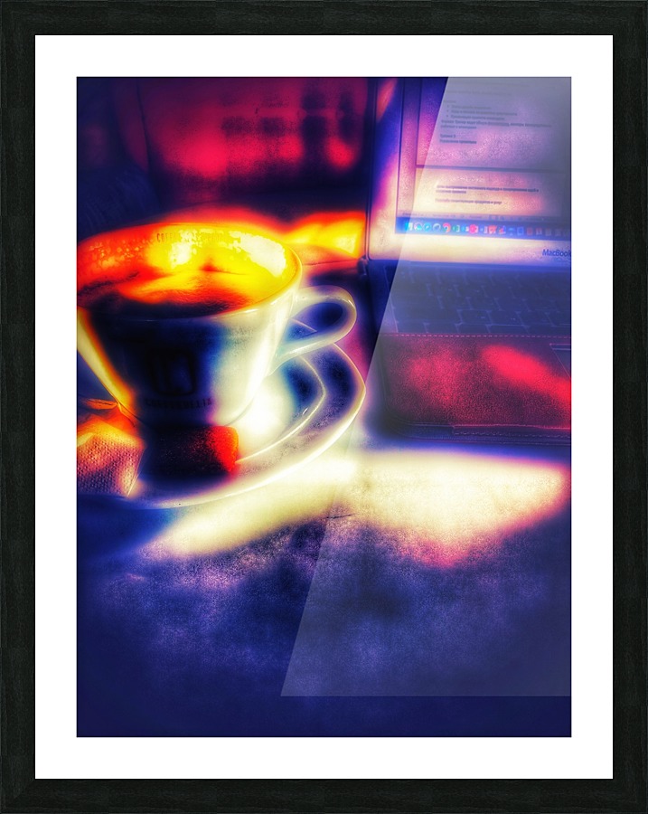 Work and Relaxation Picture Frame print