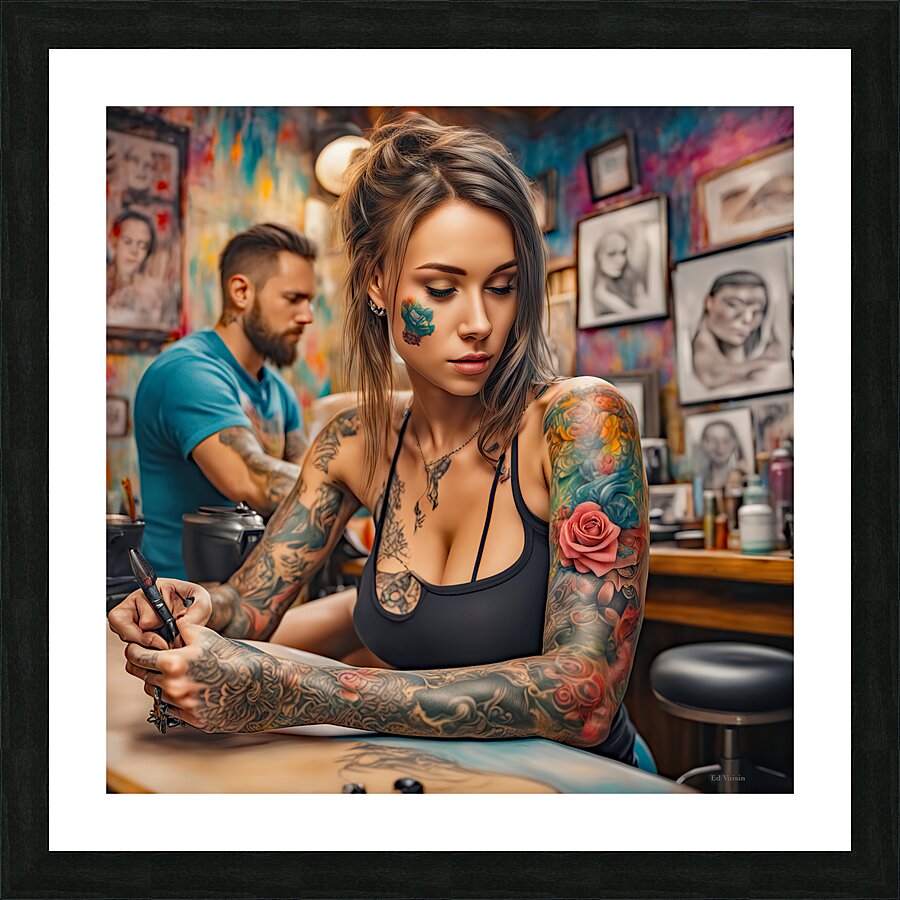 ARTIST Picture Frame print