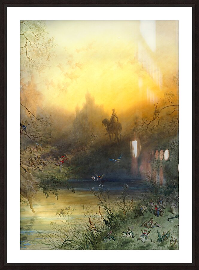 Fairy Land Remix 1881 Picture Frame print
