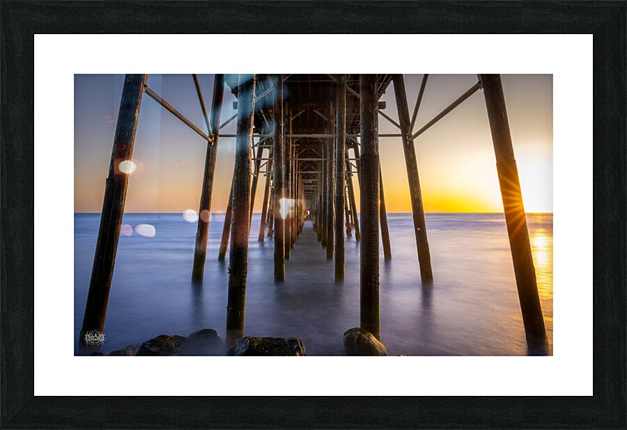 Oceanside Pier Picture Frame print