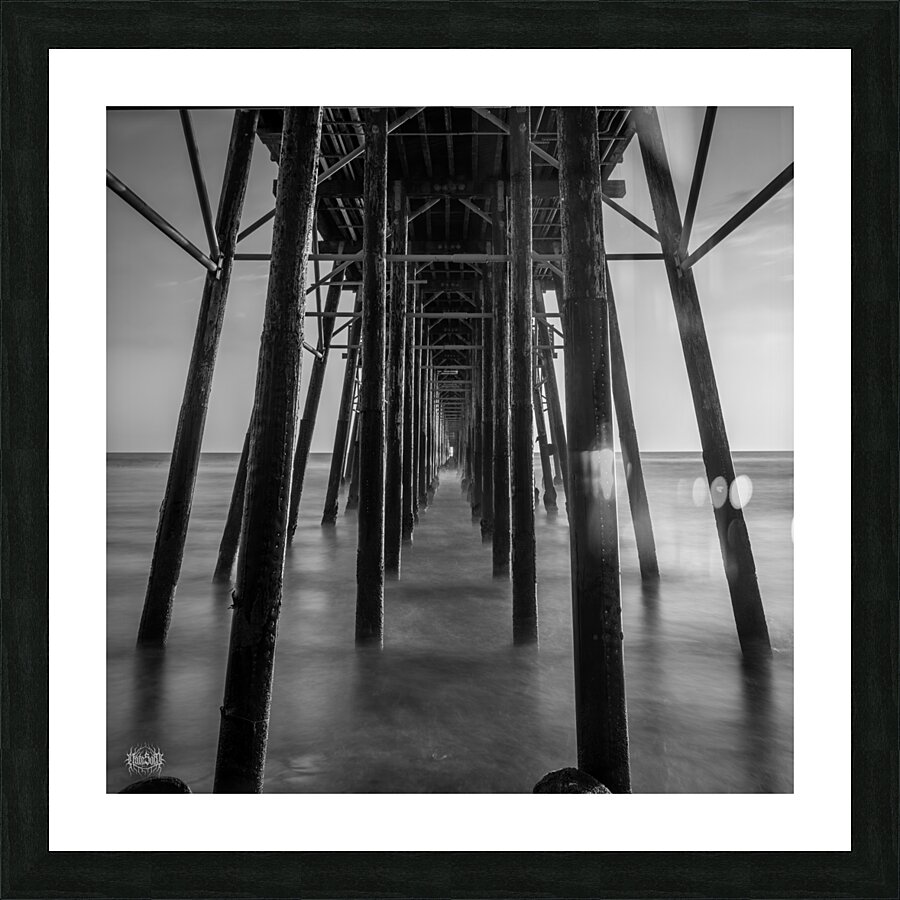 Something Lies Beneath Picture Frame print