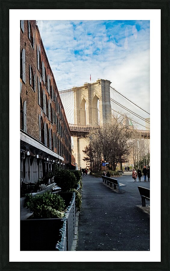 New York 4 Picture Frame print