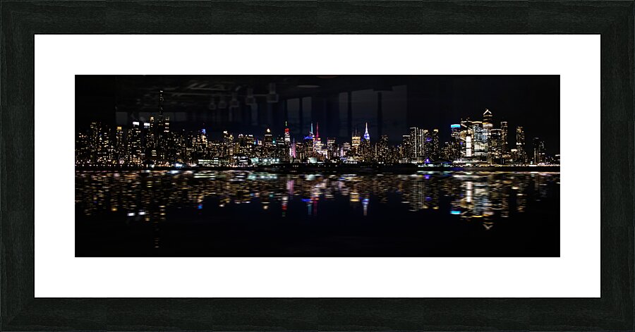 New York 5 Picture Frame print