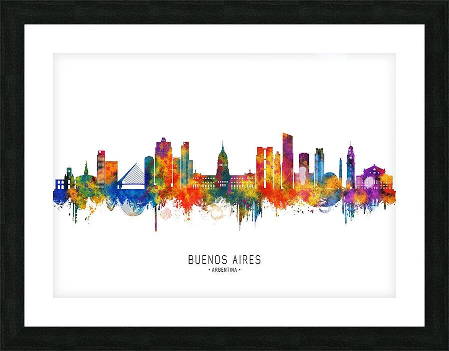 Buenos Aires Argentina Skyline Picture Frame print