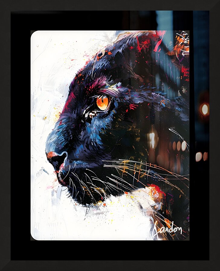 The Black Panther 1 Impression et Cadre photo