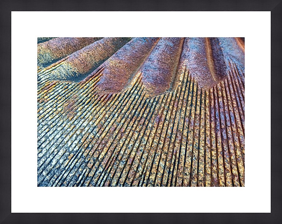 PORT CREDIT - GRIST MILL GRINDING STONE Picture Frame print