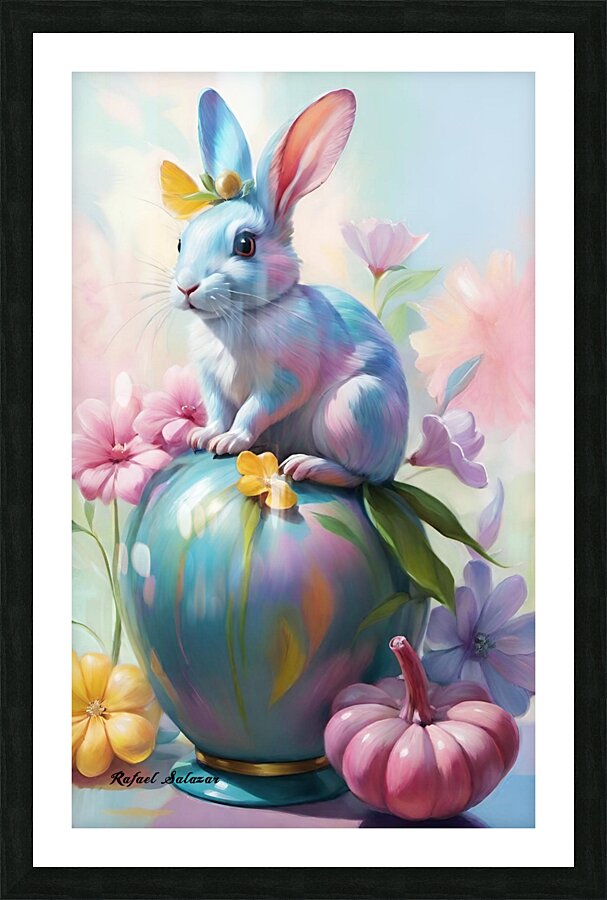 Springtime Whimsy  Framed Print Print