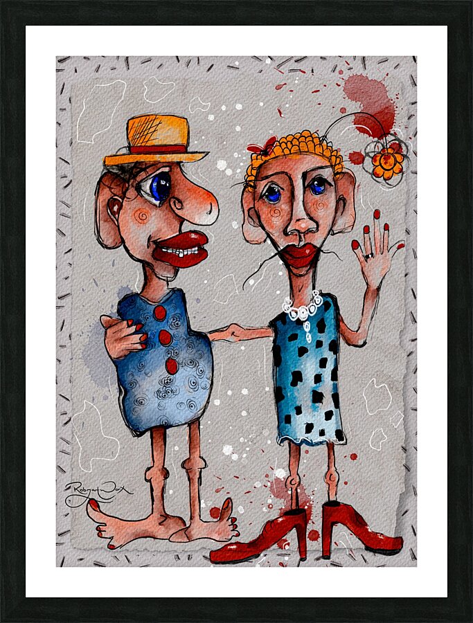 He Only Had Eyes For Her” Picture Frame print