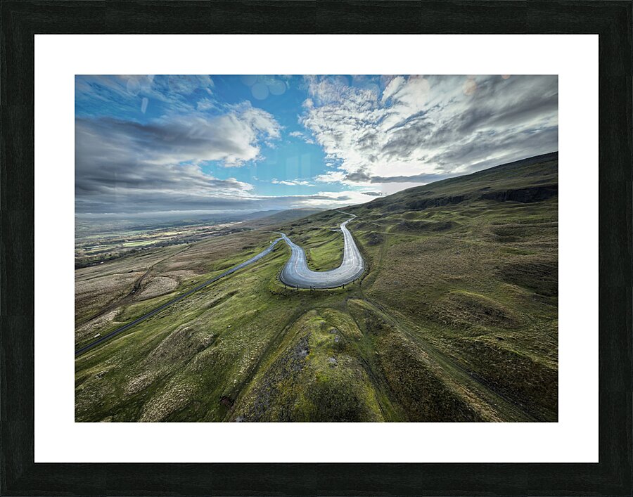 The Cuckoo Bend on Mountain RoadThe Cuckoo Bend on Mountain Road Picture Frame print