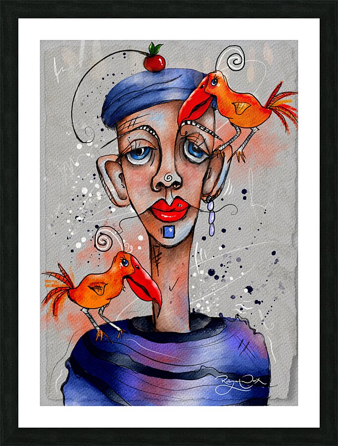 Why The Cherry.. Picture Frame print