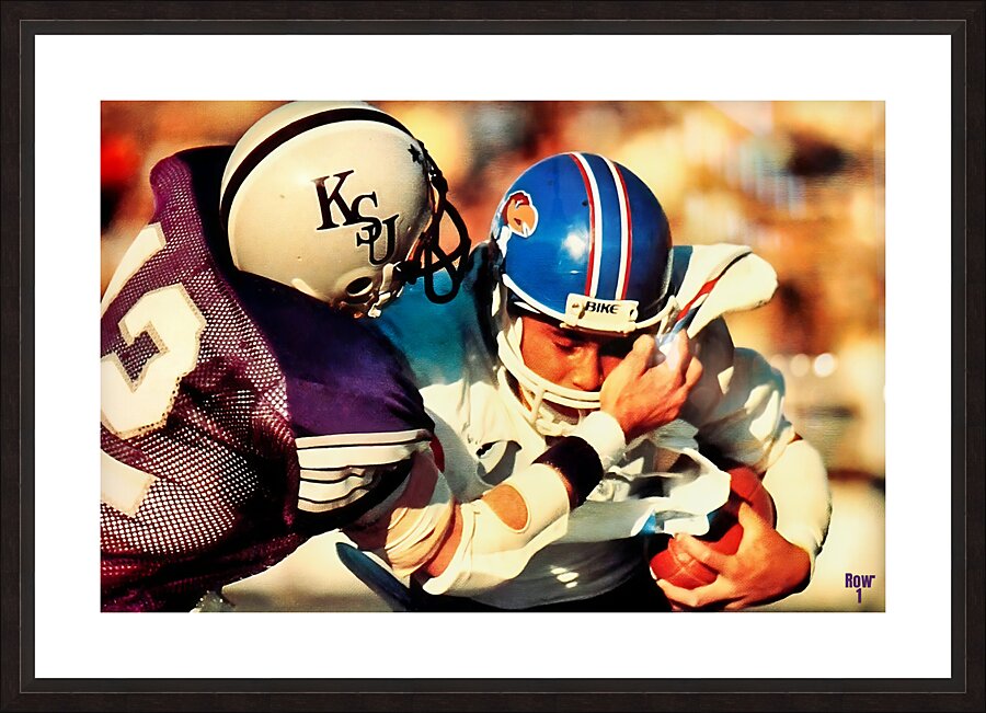 1980 Jayhawks vs. Wildcats Picture Frame print