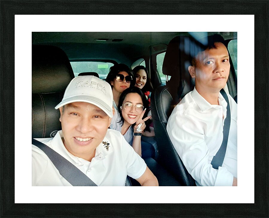 Photo of my whole family Picture Frame print