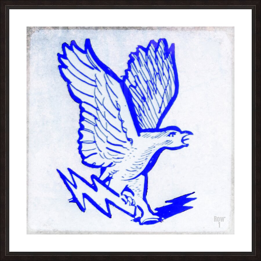 1960 Air Force Falcon Viewfinder Style Art Picture Frame print
