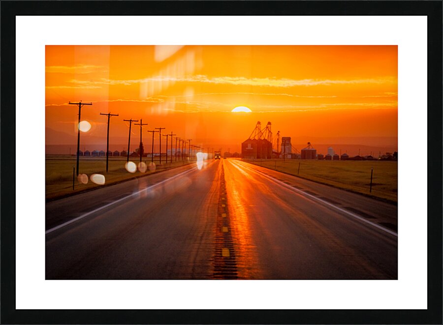 Montana Morning Picture Frame print