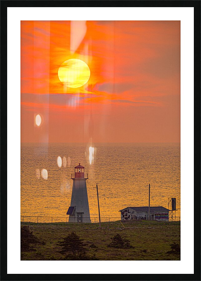 Cheticamp Impression Picture Frame print