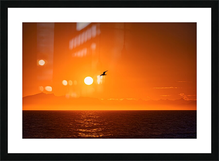 Alaska Evening Picture Frame print