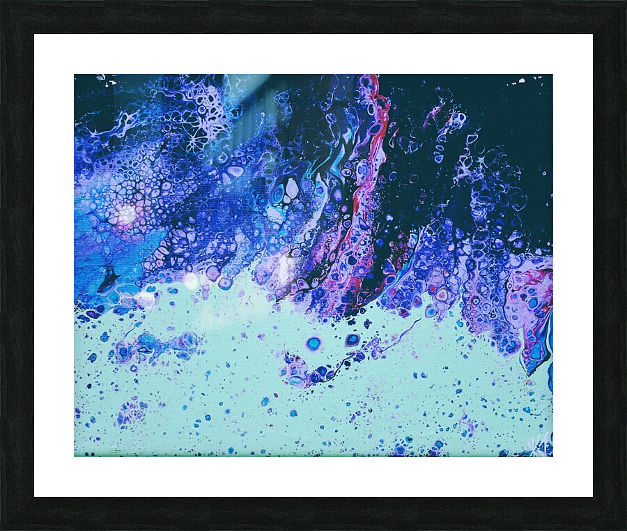 Fade Vibrant Picture Frame print
