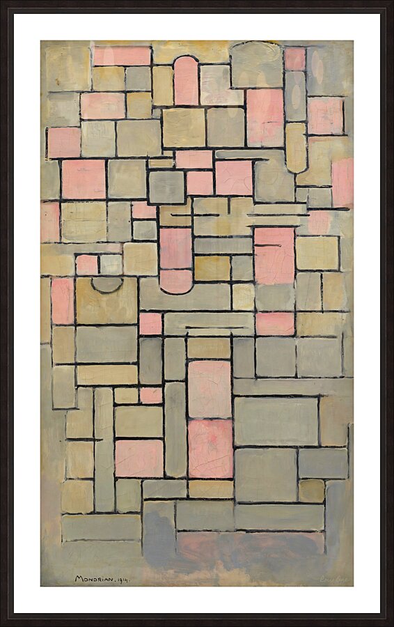 1914 Composition 8 Picture Frame print
