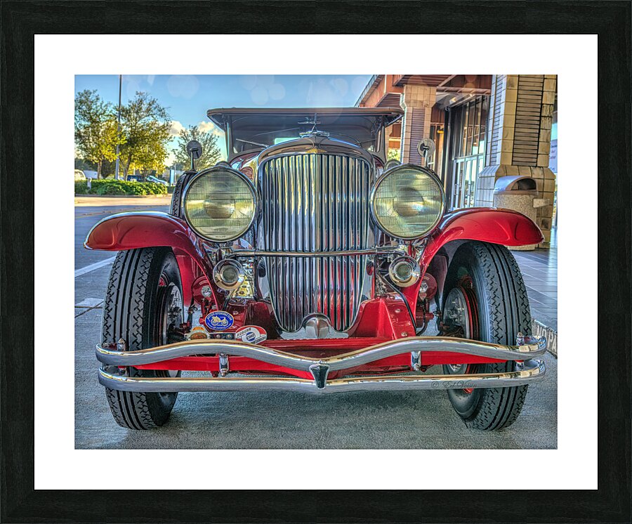 1932 Duesenberg Model J Dual Cowl Phaeton Picture Frame print