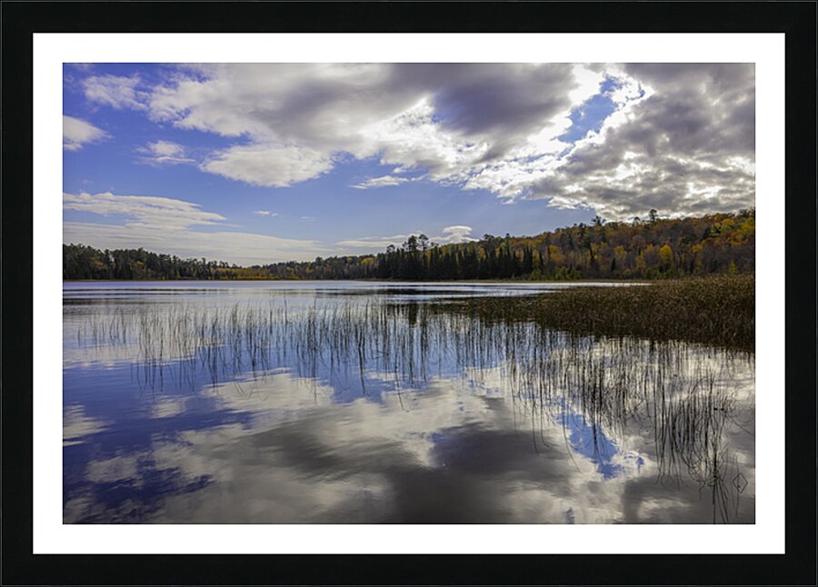 Fall Reflections Picture Frame print