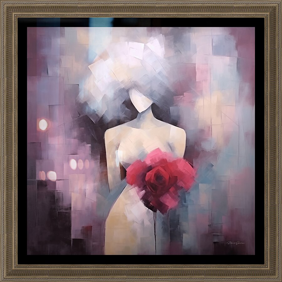 Mosaic Muse Picture Frame print