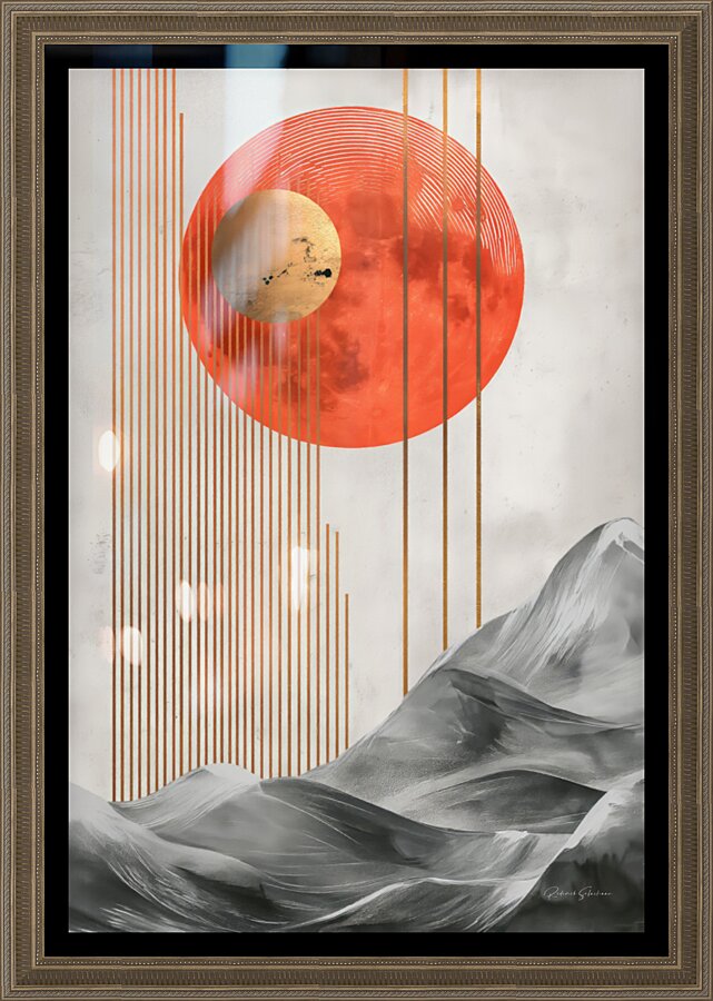 Zen Alignment Picture Frame print