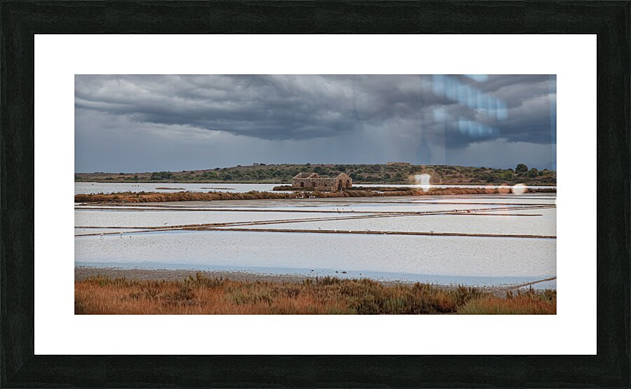 Vendicari nature reserve Picture Frame print