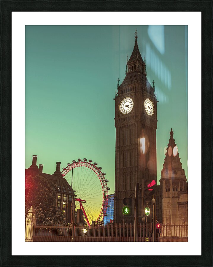 Big Ben from Street Picture Frame print