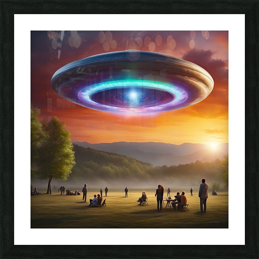 FREE RIDES Picture Frame print