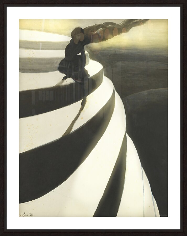 Vertigo Remix Picture Frame print