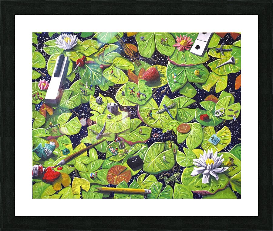 Unforgotten Paths Picture Frame print