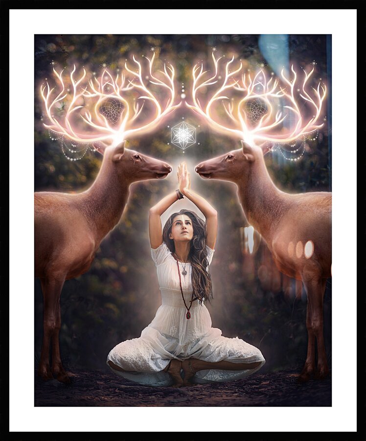 Sacred Trinity Picture Frame print