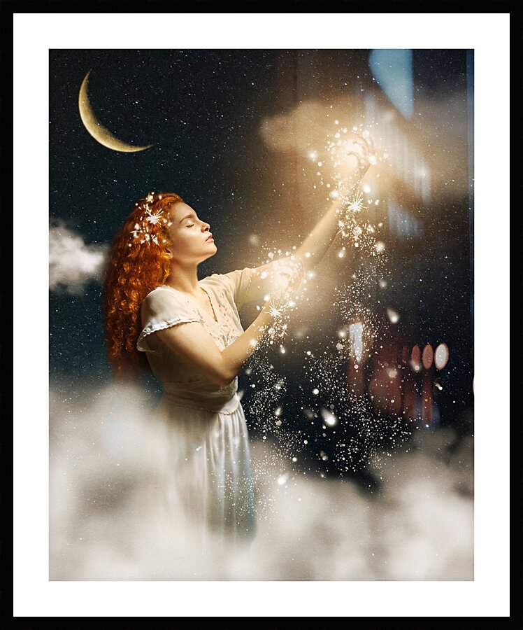 Keeper of the Stars Picture Frame print