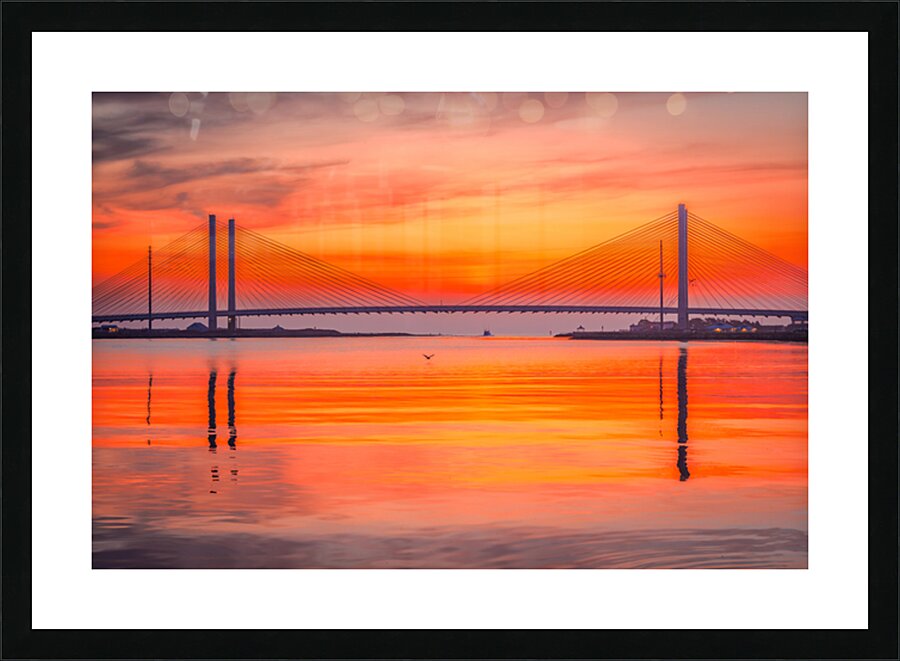 Indian River Sunrise Picture Frame print